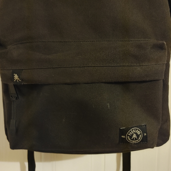 Parkland Black Vintage Backpack - Picture 8 of 10